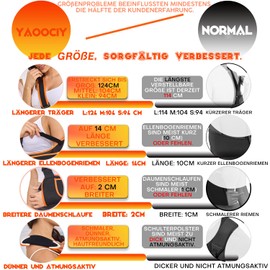 Yaoociy Arm Sling for Men and Women with Optimised Size, Adjustable Arm Sling for Arm Support, Shoulder Sling with Neck Pad, Arm Sling for Elbow and Wrist (Medium Size)
