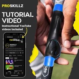 UK Pro Golf Grip Trainer + Tutorial Video – Perfect Hand Placement and Muscle Memory Trainer for Improved Swing, Accuracy, & Control – Portable, Durable Grip Trainer for All Skill Levels