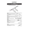 Elrene Home Fashions Serena Single Curtain Rod for Curtains and
