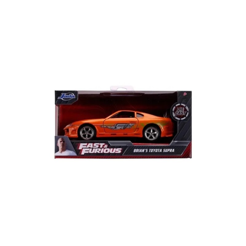 Toyota Supra Brian O´conner Rapido Y Furioso Jada Escal 1:32