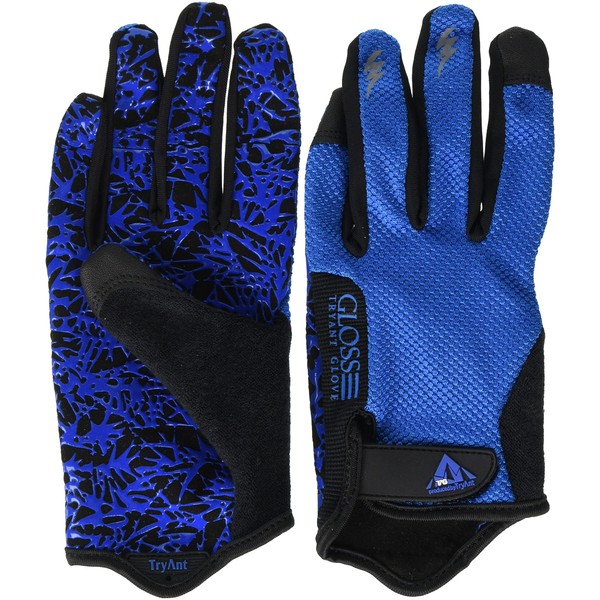 TNK工業 スピードピット グローブ #715 Short GLOSS GLOVE ロイヤルブルー Lサイズ 18005