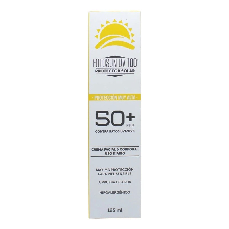 Protector Solar Fotosun Adulto Fps 50 Tubo 125ml 5 Pack