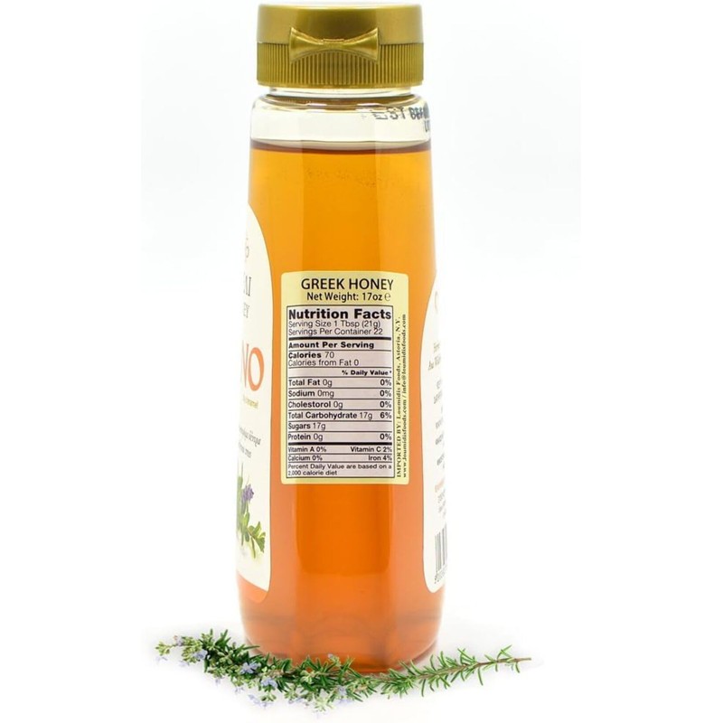 Orino Greek Honey, Natural Herb and Wildflower Blend, 470g