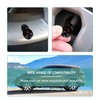 Dickno 5 PCS Skull Style Tire Valve Stem Caps with