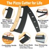 Pizza Cutter Rocker Blade 14 Inch - Razor Sharp Stainless