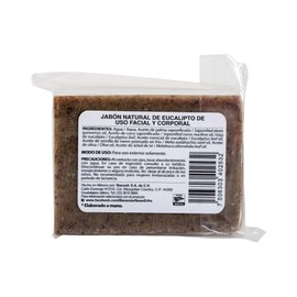 bienestar NEEM ERFRE Jabón Natural Artesanal Eucalipto con Aceite Neem Oliva Tea Tree -Sin Parabenos Petrolatos Grasa Animal-150 g c/u - 5.29 oz each (Individual)