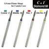 C & I Diamond Nail Drill Bit Flame Shape E-File