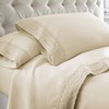 Modern Threads Soft Microfiber Crochet Lace Sheets - Luxurious Microfiber