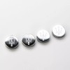 KA 4pcs Maserati Car License Plate Frame Bolts Fastener Anti-Rust