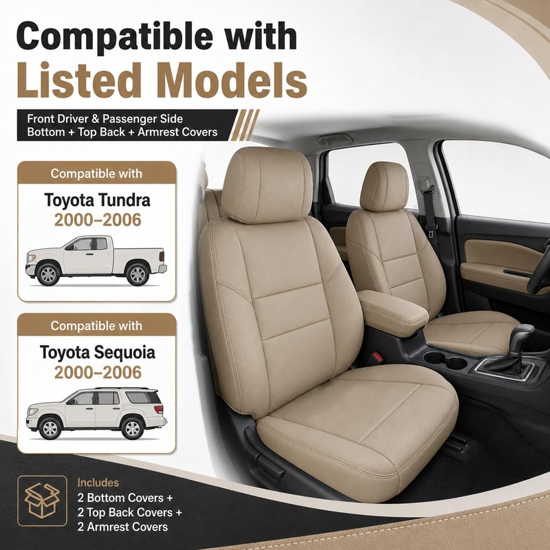 Front Driver and Passenger Side Bottom & Top Back &