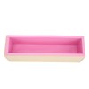 Wooden Loaf Soap Cutter Mold with 1 Pc Silicone Mold