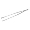 Mikinona Stainless Steel Kitchen Tweezers with Hook 12 Handle Tongs