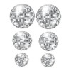 Fun Express 9" - 16" Disco Ball Party Cardstock Wall