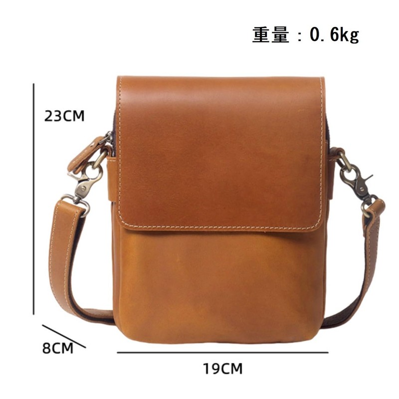 NICE SELECTION Mini Shoulder Bag, Sacoche, Smartphone Shoulder Bag, Men's,