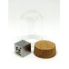 Elemental Specimen Iron Fe (0.4 inch (10 mm) Cube, Engraved