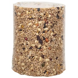 JCs Wildlife No Mess, No Waste Fruit Blend Premium Bird Seed Large Cylinder (4)