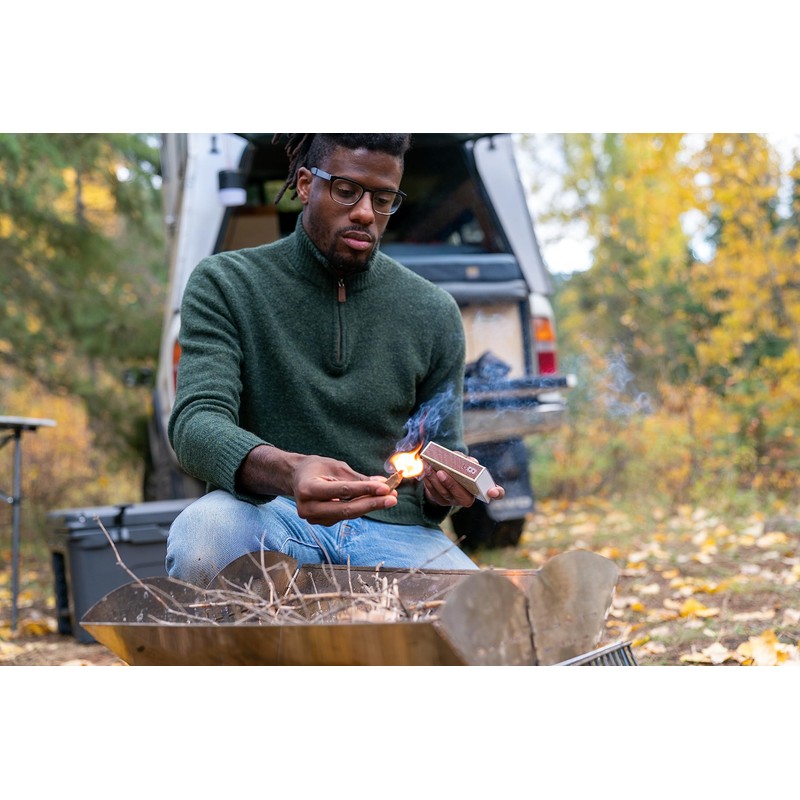 UCO Fire Starter Sample Pack with Waterproof and Long-Burn Matches,