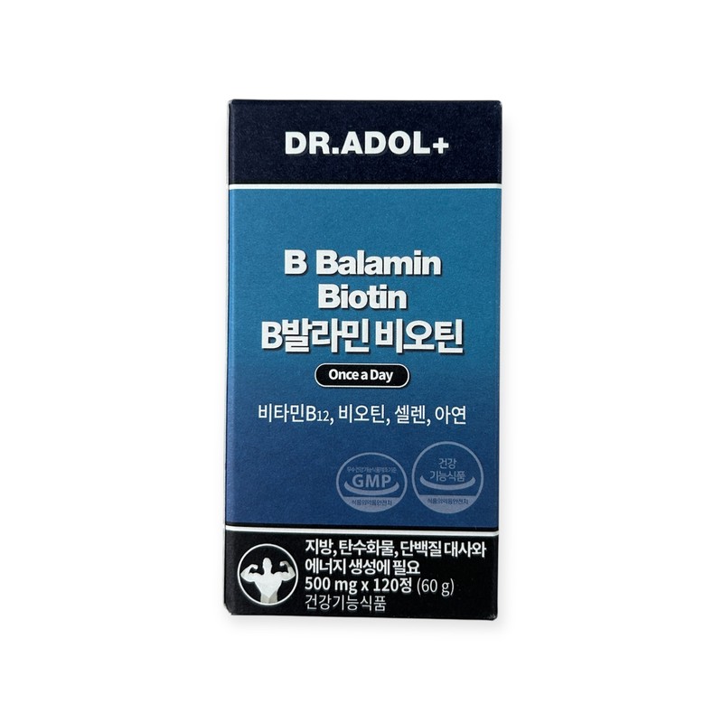 Doctor Adol Dr. Adol Bbalamin Bbalamin Biotin 500mg 120 tablets
