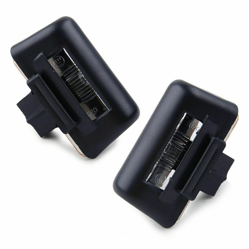 BIAREN 2x Rear Number Plate Lights Lamps For Ford Transit
