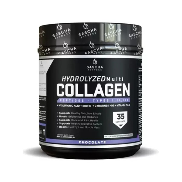 Sascha Fitnes Colageno Apoya Piel Cabello Uñas 35 Serv