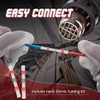 MYPLUS 15ft LED Boat Lights Strip with Bluetooth Control, Waterproof