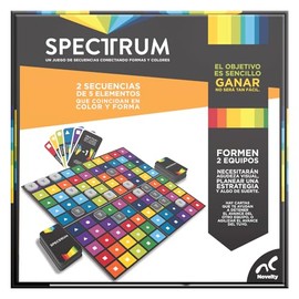 Novelty Corp Juego de Mesa de Estrategia Spectrum 2-4 Jugadores, Edad Recomendada 2                                                                   