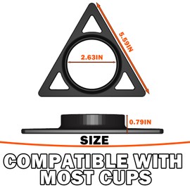 TZYWFZ - Soporte portátil para máquina espresso compatible con Outin Nano y Aeropress, soporte universal para café, fácil de transportar