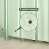 UFRIDAY Green Clear 72 x 84 Shower Curtain Liner,Extra Long