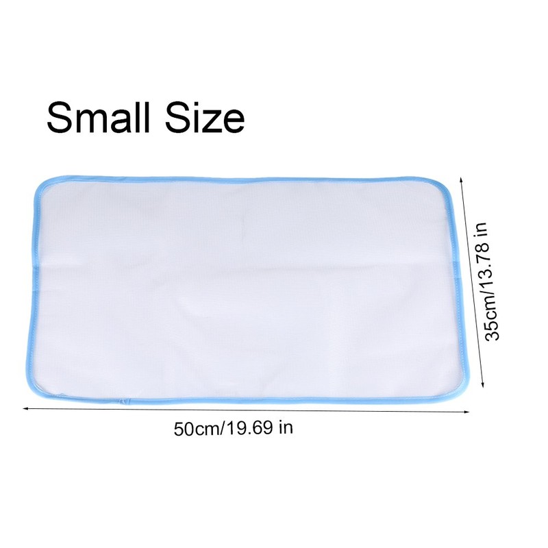 Pack of 2 Protective Ironing Scorch-Saving Mesh Pressing Pad Mesh