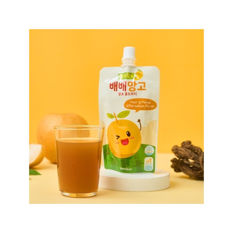 발효 칼슘 배배망고 홍도라지 100ml x 30포 Fermented Calcium Baebae
