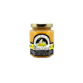 Creamed Honey and Lemon - Lemon Honey Creme 8 oz. Jar with Lemon