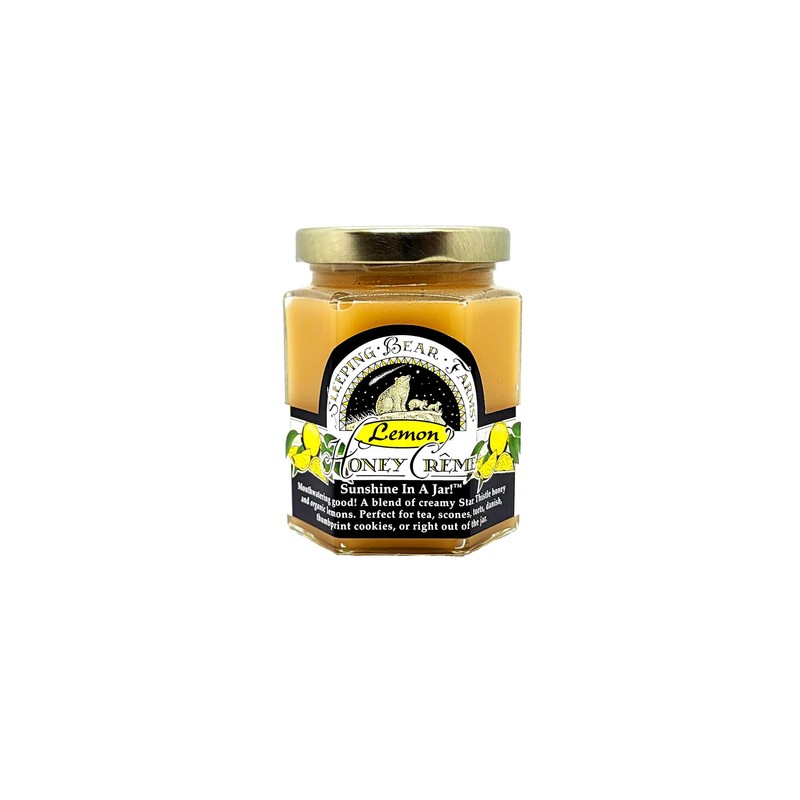 Creamed Honey and Lemon - Lemon Honey Creme 8 oz.