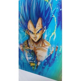 3D Holographic Lenticular Poster 3-in-1 SSJVegeta, SSJB Vegeta!!! 🔥 🔥 🔥