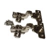 Lock Connection™-Inset Cabinet European Hinges, Non-Soft Close, Screw Mount, 105