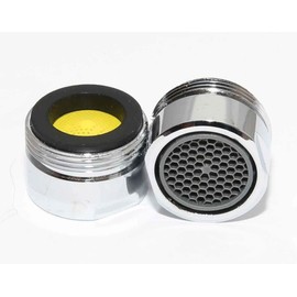 Tap Aerator 20mm Male, 4ltr per Minute, Water, Energy Saving Reduce Bills Chrome. Pack Sizes (1)