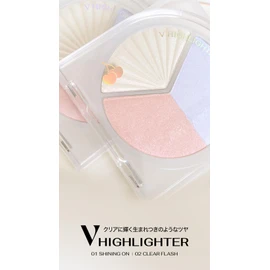 peripera Peripera V Highlighter Set V HIGHLIGHTER SET 1 01 SHINING ON (Set with Brush)