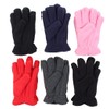 Gilbins Toddler/Kids Soft And Warm Fleece Lined Gloves 6-Pack (5-6Y, Color)