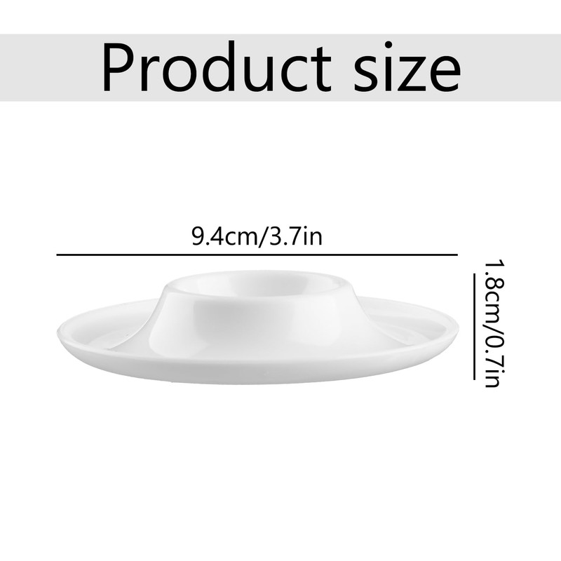 Tabanzhe 6PCS Egg Cups Egg Holder Set Boiled Eggs Cup