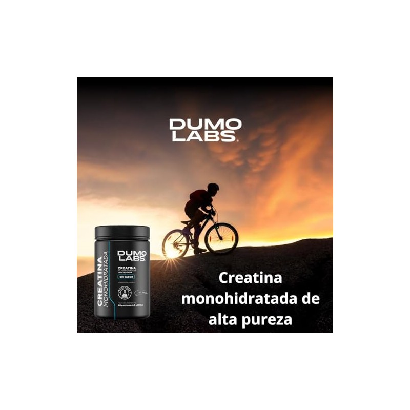 DUMO LABS | Creatina Monohidratada de Alta Pureza en polvo