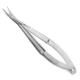 10× Castroviejo Curved Scissors Sharp/Sharp 4.5" Micro Stainless Steel Premium Instruments