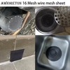 Wire Mesh Sheet, 4 Pack 16 Mesh Woven PVC Coated