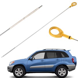 E-Vniko Engine Oil Dipstick 2.4L Compatible with Toyota Camry 2002-2006, Highlander 2004-2007, Rav4 2004-2007, Scion tC 2005-2010 Replace Oil Level Indicator Gage Sub-Assy 917-398 15301-28041