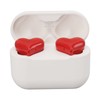 Wireless Earbuds Stylish Cute Heart Shaped Noise Cancelling HiFi Stereo