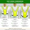 MaximalPower Reflective Vest for Walking at Night - Adjustable Reflective