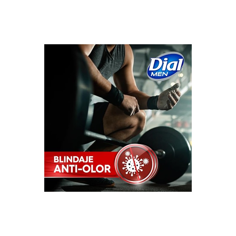 DIAL Jabón líquido corporal para Caballero, 473ml, 3 en 1