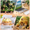 VZZNN 120 Pcs Tiny Capybara Figures for Miniature Animal Desktop