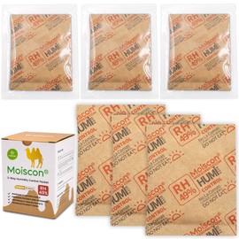 Wisesorb 8g 49% Two-Way Humidity Packs for Wooden Instrument, 15 Pack Size 8 for Music Instrument Cases, Hydration Humidity Humidifier Moisture Control Packets Individually Wrapped