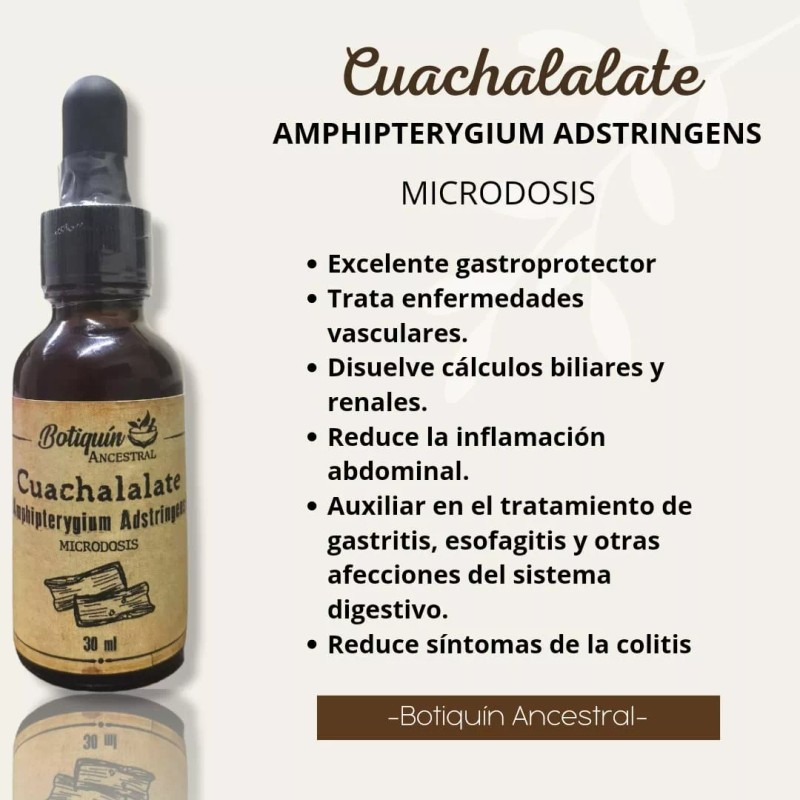 Botiquín Ancestral Microdosis De Cuachalalate Orgánico 30ml