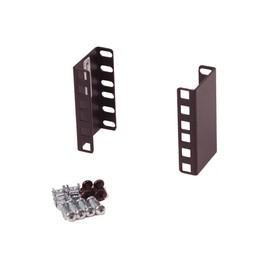 IAB102V10-2U Rackmount 2U Rack 2 inch Extender for 19 inch or 23 inch Rack Cabinet/Wall Mount Cabinet (1 Pair)