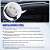 Front AC Blower Motor with Fan Fits for Manual AC
